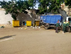محافظ الجيزة يوجه بإزالة مخالفات البناء بمحور اللبيني