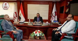 محافظ سوهاج يستقبل رئيس شركة مياه الشرب والصرف الصحي الجديد