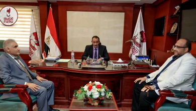 محافظ سوهاج يستقبل رئيس شركة مياه الشرب والصرف الصحي الجديد