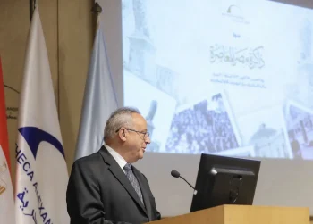 مكتبة الإسكندرية ندوة ذاكرة مصر المعاصرة وتوقع اتفاقية تعاون مع التليفزيون المصري