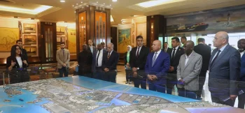  ميناء الإسكندرية وزيرا النقل المصري والتنزانى في جولة تفقدية ومباحثات للتعزيز التعاون المشترك