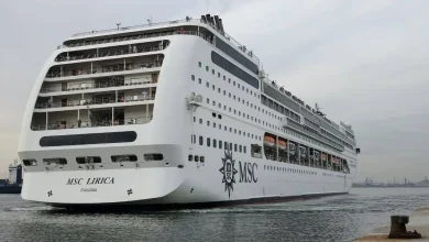 ميناء الإسكندرية يستقبل السفينة السياحية «MSC LIRICA» وعلى متنها   2,410 من السائحين