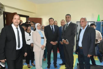 نائب محافظ الإسكندرية تشهد افتتاح مشروع تأهيل وتطوير مركز شباب قرية فلسطين بالعامرية ثان 
