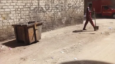 القرم: حملة نظافة مكبرة لرفع كفاءة الشوارع الرئيسية والفرعية بحي شرق.