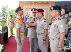 وزير الدفاع والإنتاج الحربي يشهد حفل تخرج الدفعة (170) من كلية الضباط الإحتياط.