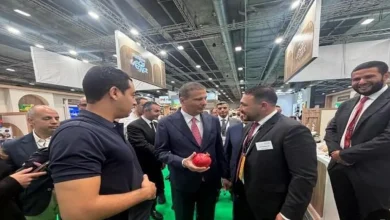 وزير الزراعة يشارك في إفتتاح معرض «فروت أتراكشن 2026» بمدريد ويتفقد الجناح المصري.