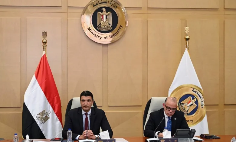 وزيرا الصناعة والاستثمار يبحثان تحديات سوق الحديد وتوافر البيليت
