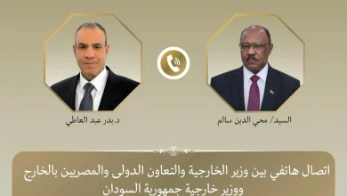 وزيرا خارجية مصر والسودان يؤكدان تعزيز العلاقات والتنسيق المشترك
