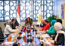 وزيرة التنمية تبحث مع سفير أرمينيا بالقاهرة تعزيز التعاون في مجالات حماية الطبيعة وإدارة المخلفات.