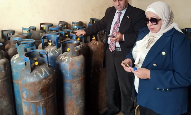وكيل وزارة التموين و الأجهزة الرقابية للمديرية فى جولات لمتابعة توافر سلعة البوتجاز بأنحاء المحافظة