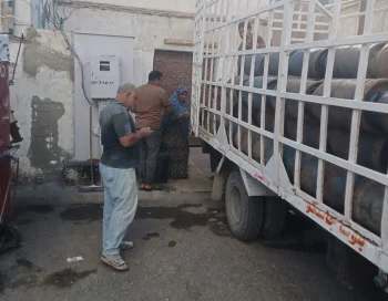وكيل وزارة التموين و الأجهزة الرقابية للمديرية فى جولات لمتابعة توافر سلعة البوتجاز بأنحاء المحافظة