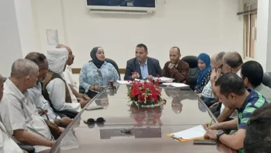 وكيل وزارة التموين يجتمع مع أصحاب مستودعات البوتاجاز بديوان عام المديرية