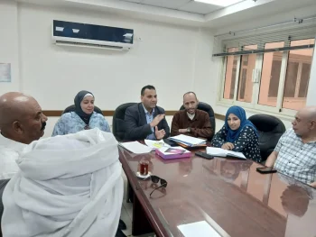 وكيل وزارة التموين يجتمع مع أصحاب مستودعات البوتاجاز بديوان عام المديرية