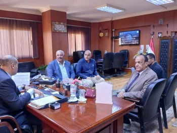  وكيل وزارة الشباب والرياضة بالإسكندرية،يستقبل السياحة والمصايف ومياه الشرب وكرة السلة للتعزيز التعاون