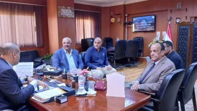 وكيل وزارة الشباب والرياضة بالإسكندرية،يستقبل السياحة والمصايف ومياه الشرب وكرة السلة للتعزيز التعاون